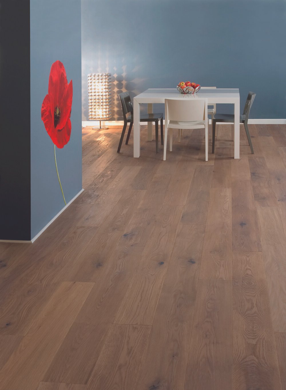 modern dining room floor