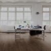 brown engineered floor