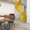 Modern wide planks engineered floor